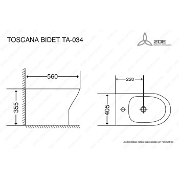 BIDET TOSCANA 1 AG - 2